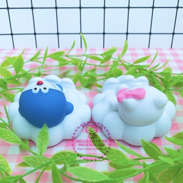 GIÁ ĐỠ ĐIỆN THOẠI KITTY &amp; DORAEMON