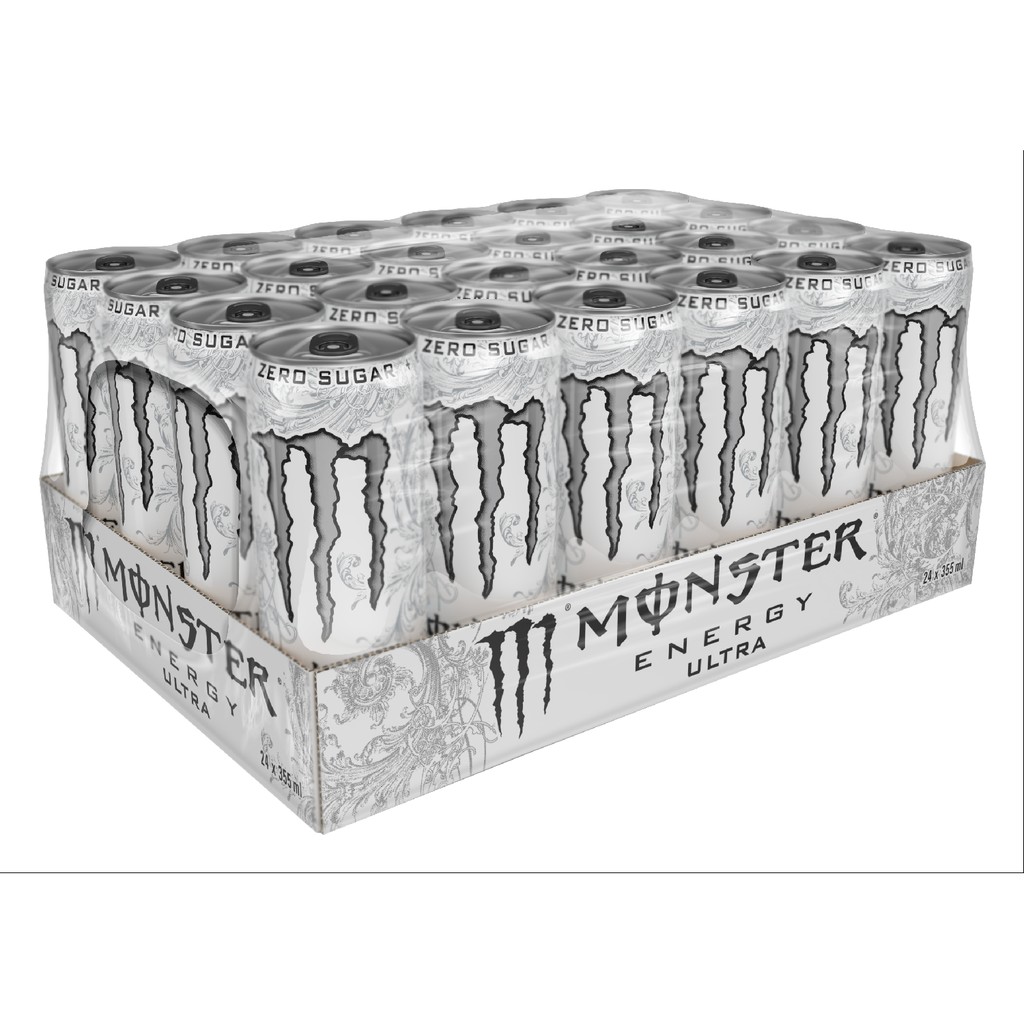 Lốc 24 Lon Nước Tăng Lực Monster Energy Ultra Lon 355ml