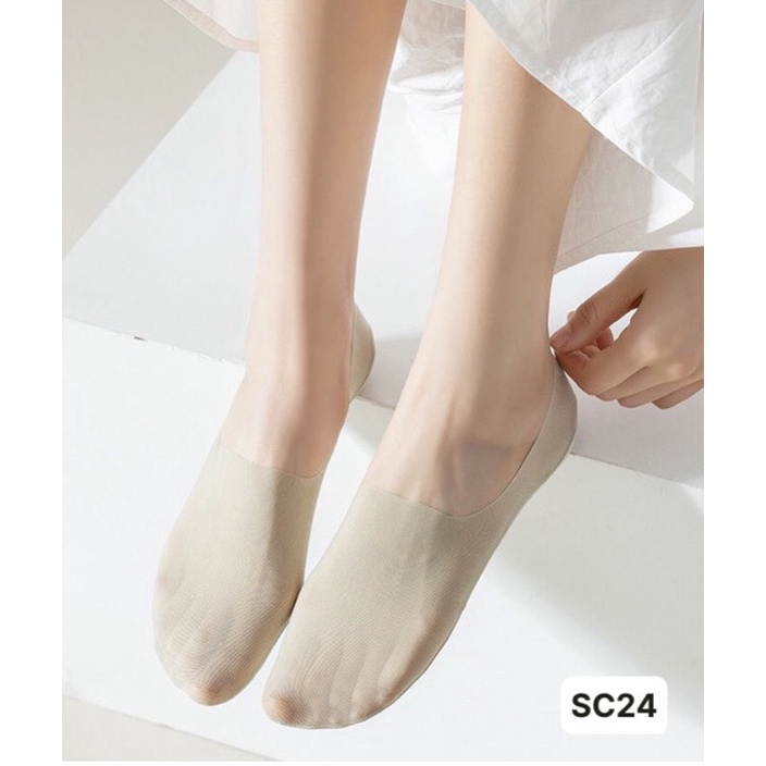 Tất vớ cổ ngắn nữ chất liệu vải Hàn mát lạnh SC24