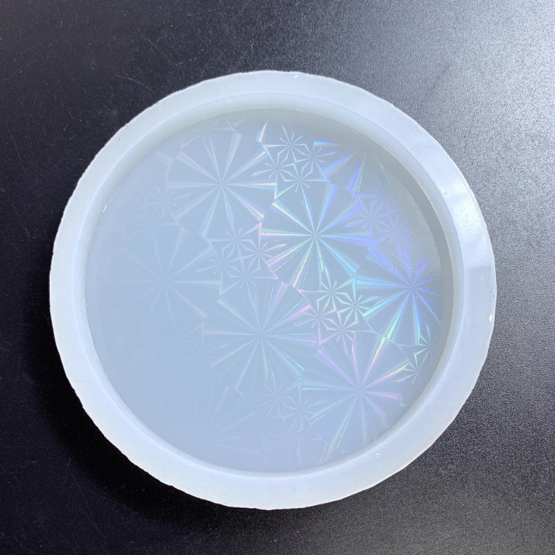 Tấm Lót Cốc Cà Phê Bằng Epoxy Resin Để Bàn Trang Trí Nội Thất