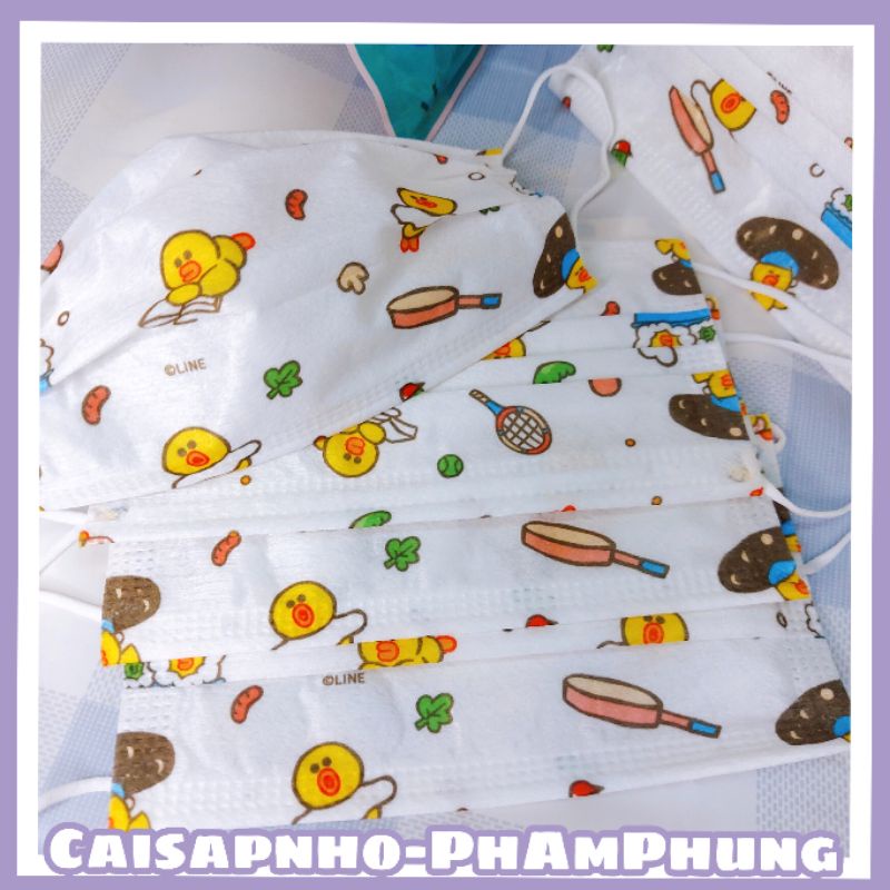 Hộp 50 Cái Khẩu Trang Cao Cấp 4 Lớp Họa Tiết Dễ Thương FASHION GARCOTEX MASK | BigBuy360 - bigbuy360.vn