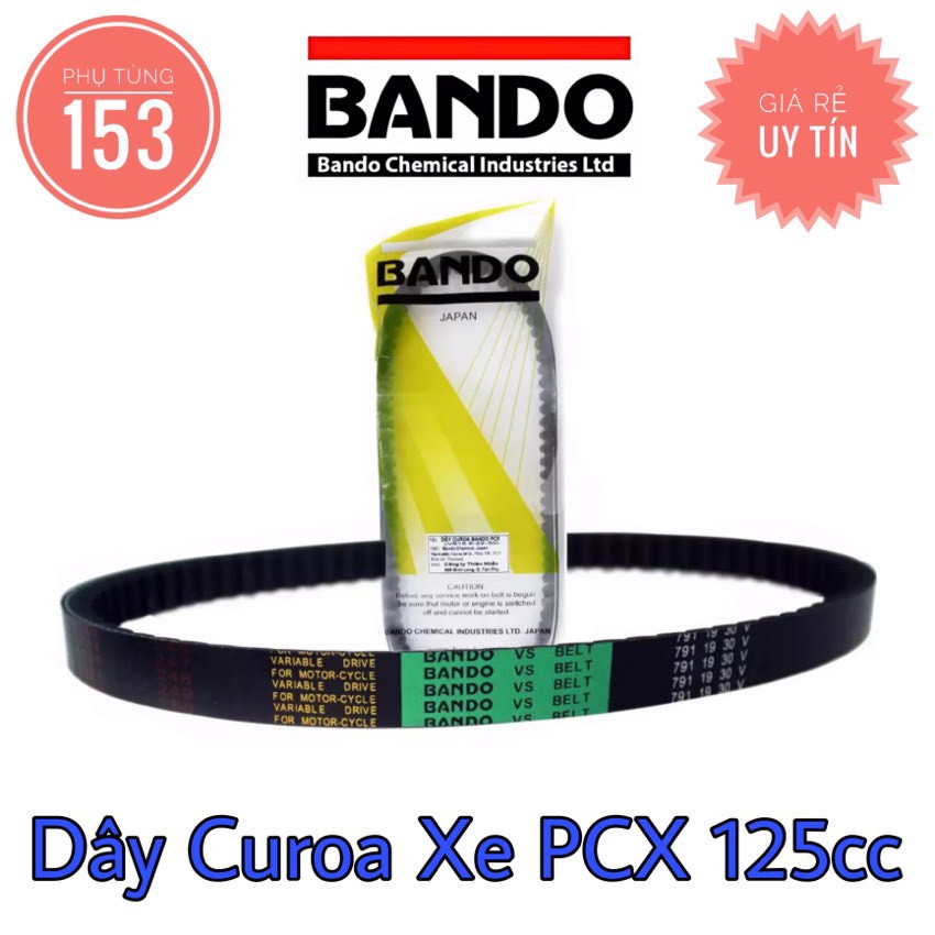 Dây Curoa PCX 125 Bando - Dây Curoa Bando Thái Lan - PHỤ TÙNG 153