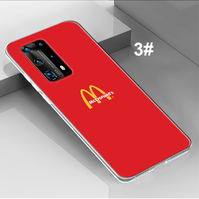 Ốp Điện Thoại Silicon Mềm Trong Suốt Hình Mcdonalds Mc Donalds Ma33 Cho Huawei Nova 2i 3i 5t Honor 8x