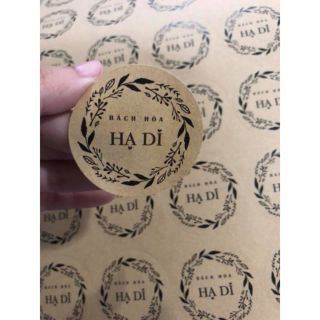 TEM GIẤY KRAFT - TEM CỔ ĐIỂN