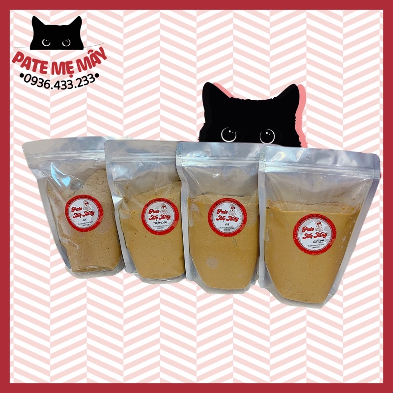PATE MẸ MÂY - PATE CHO CHÓ MÈO TÚI 800G