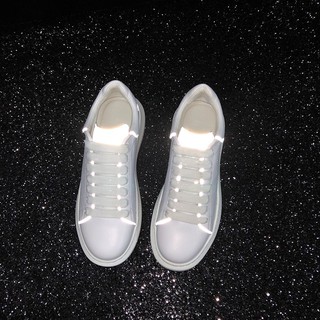 Giày Sneaker MCQ Phản Quang Dây Lụa Cao Cấp Full Box Full Bill