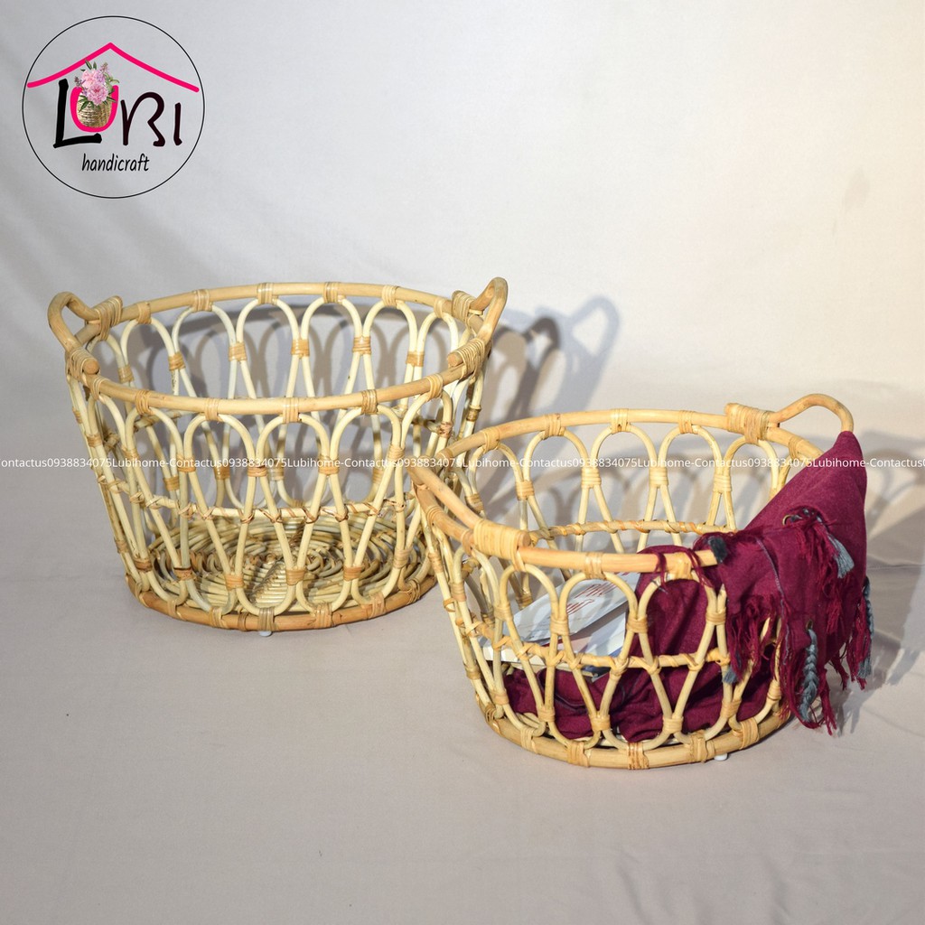- Sọt mây đựng đồ - sang trọng, tinh tế