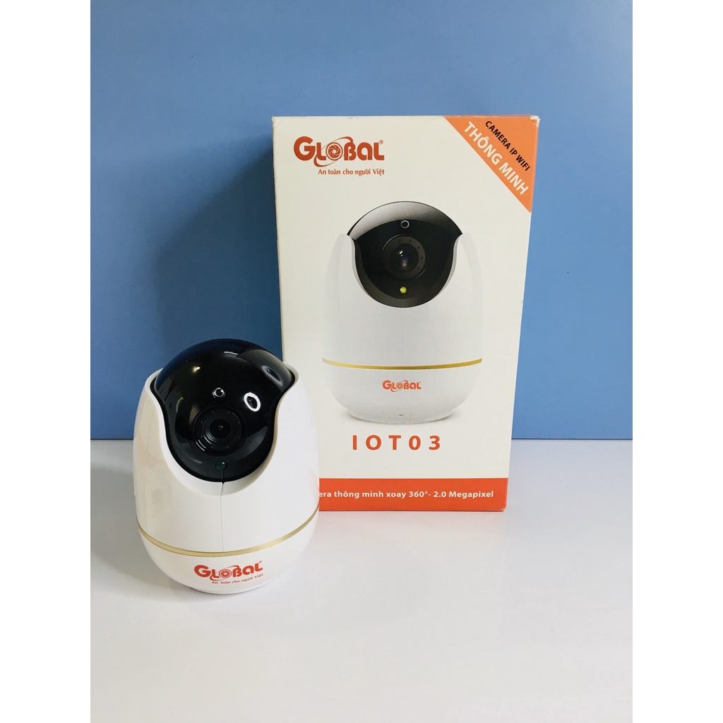 Camera IP Wifi PTZ, 2.0 Megapixel, quay quét 360°, Server Việt Nam, Đàm thoại 2 chiều, Báo động