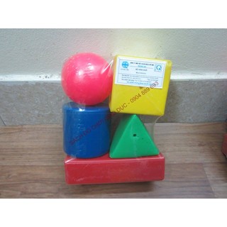 Bộ 5 hình khối nhựa