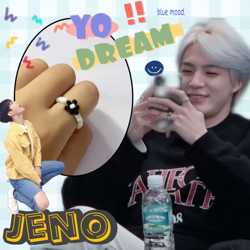 Nhẫn handmade hạt cườm Inspired Jeno NCT