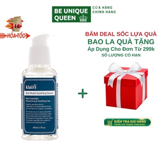 Tinh Chất Serum Dear Klairs Rich Moist Soothing Serum Dưỡng Ẩm Sâu Cho Da Khô 80ml Chính Hãng Hàn Quốc - klair