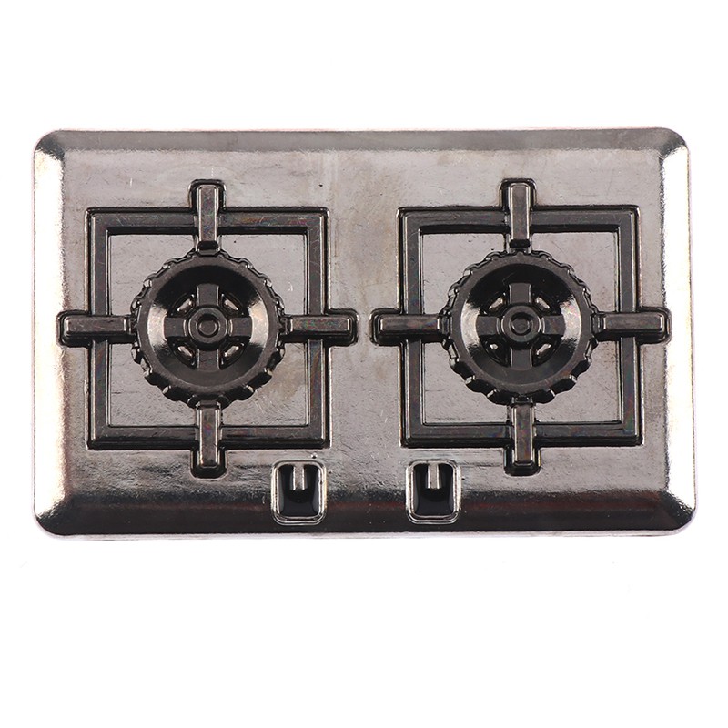 1 Bộ Bếp Ga Đồ Chơi Cho Nhà Búp Bê Tỉ Lệ 1: 1