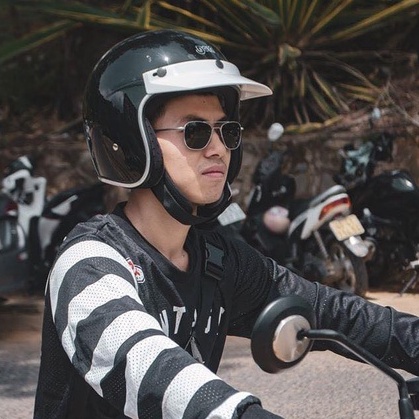 Mái che Biltwell phụ kiện mũ bảo hiểm dành cho người đi xe máy Arrow