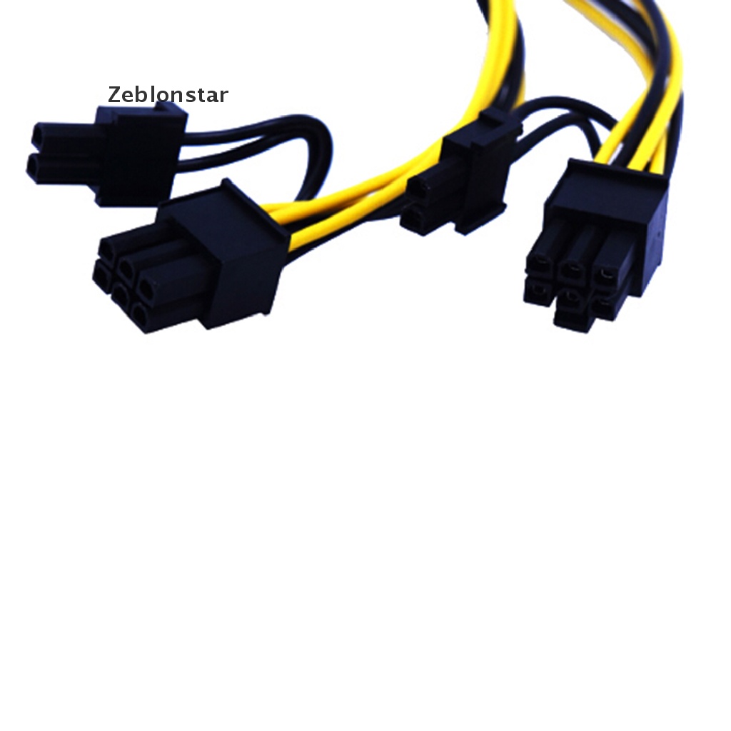 Dây Cáp Nối Thẻ Video 6pin Sang 8pin (6pin + 2pin)