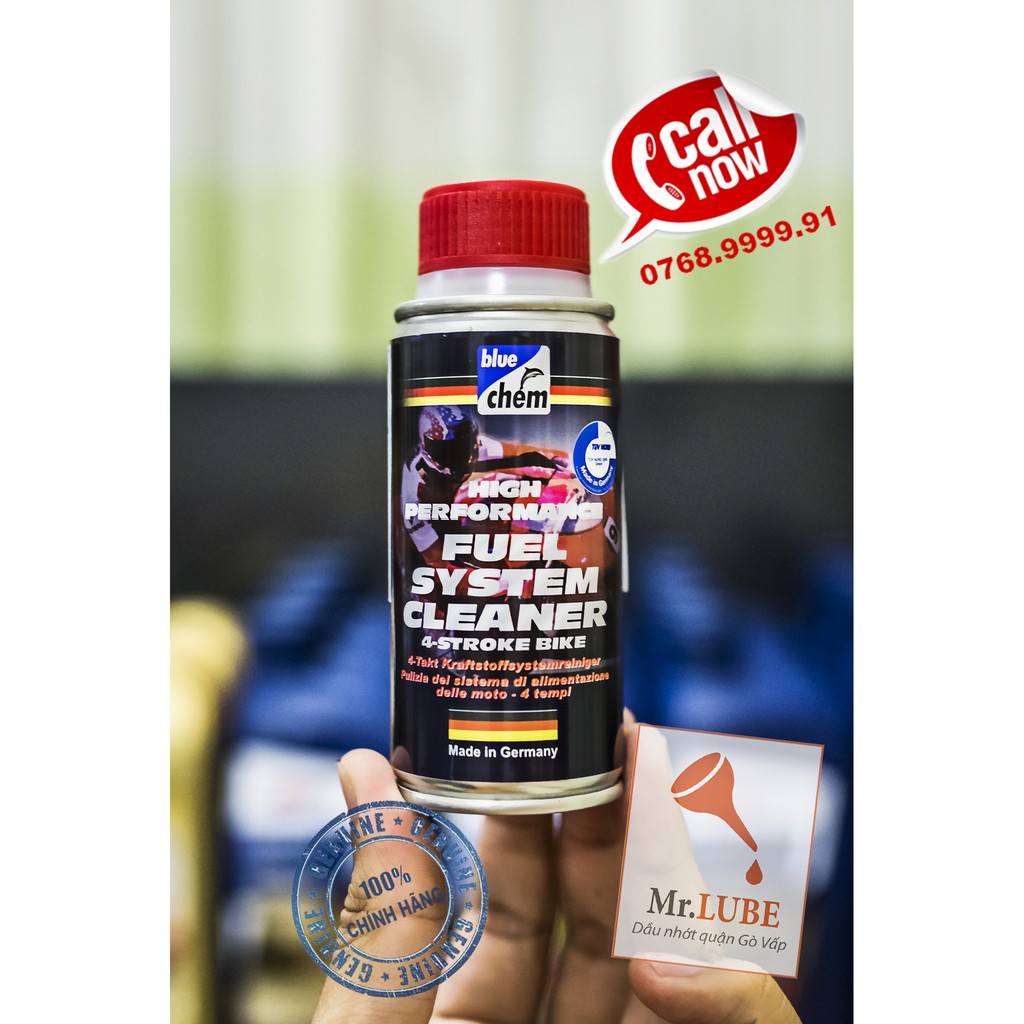 Súc hệ thống nhiên liệu cao cấp Bluechem FUEL SYSTEM CLEANER (50ml)