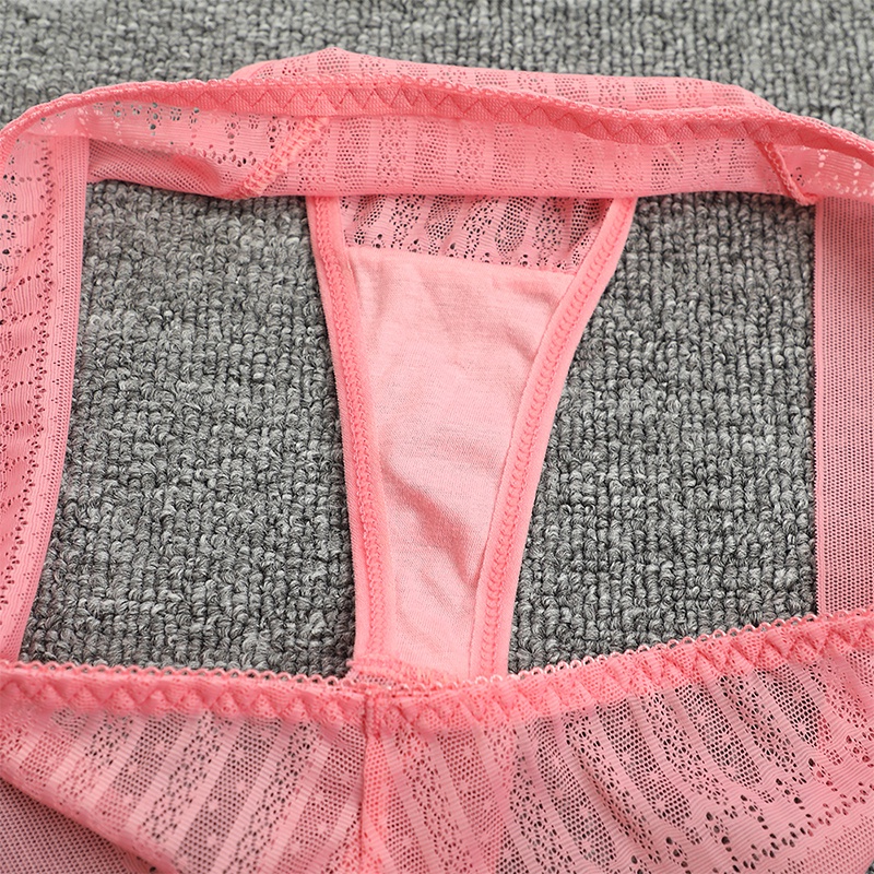 Quần lót lọt khe ECMLN phối lưới thoáng khí gợi cảm cho nữ