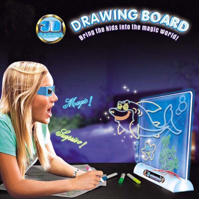 Tranh vẽ ma thuật hiệu ứng 3D
