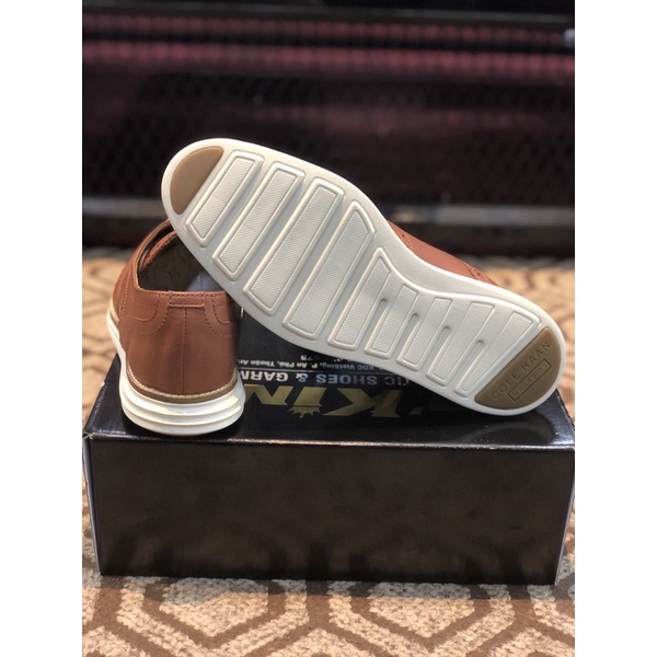 Giày tây da nam cao cấp, giày công sở nam Cole Haan chính hãng - Màu nâu, Size 40, 42