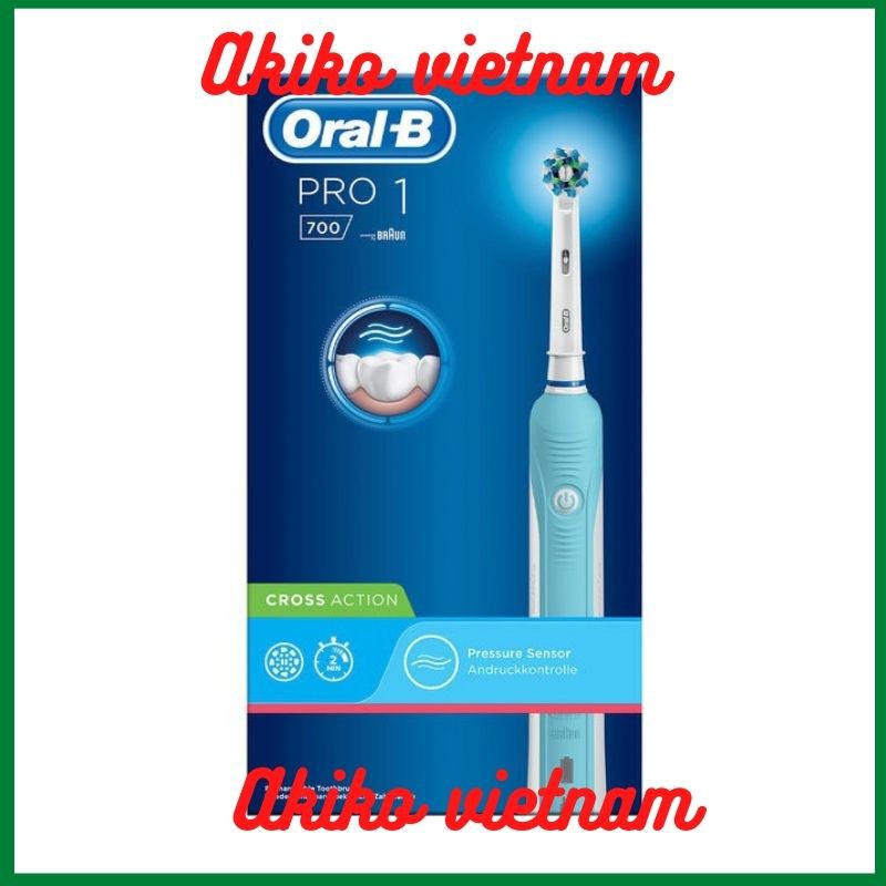 [Bảo Hành 12 Tháng] Bàn chải đánh răng điện ❤ FREESHIP ❤ Bàn chải Oral b Pro 700, có đủ bill , oral b