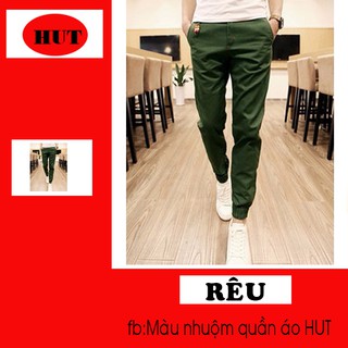 Thuốc nhuộm quần áo xanh rêu