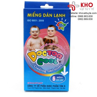 Miếng dán hạ sốt_Doctor Cool