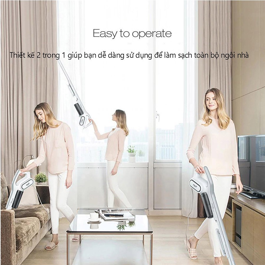 [ BẢO HÀNH 1 ĐỔI 1 ] Máy Hút Bụi Cầm Tay DEERMA DX700 | BigBuy360 - bigbuy360.vn