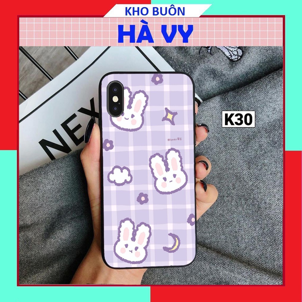 Ốp lưng iphone thỏ tím viền dẻo đen lưng cứng 6/6plus/6s/6splus/7/7plus/8/8plus/x/xr/xs/11/12/pro/max/plus/promax