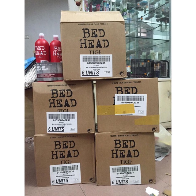 Cặp dầu gội Tigi kèm bill