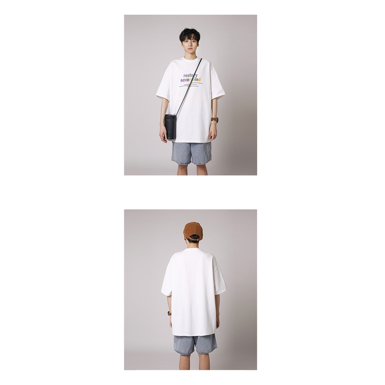 Áo thun ngắn tay cổ tròn thời trang hàn size s-8xl dành cho nam