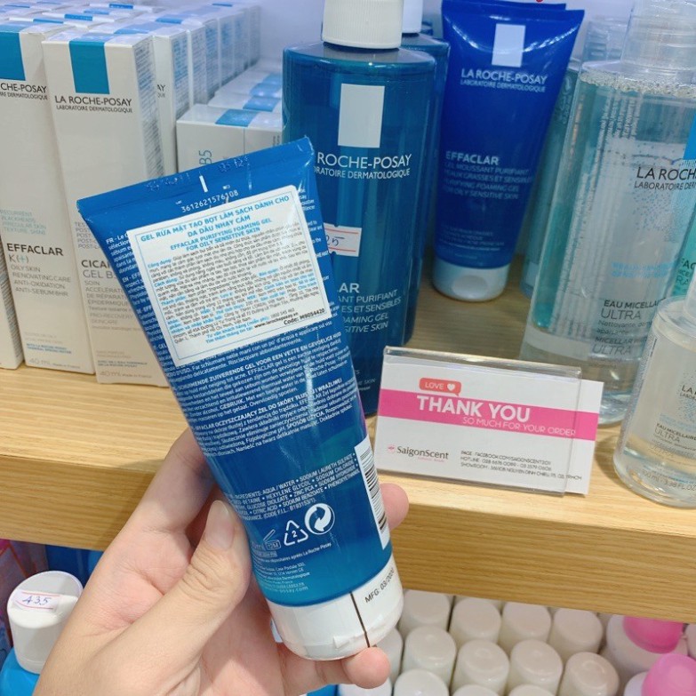 QUÁ HOT Gel rửa mặt da dầu La Roche-Posay Effaclar Foaming Gel ( 200mL ) QUÁ HOT