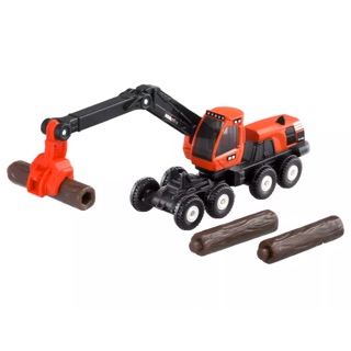 Xe cẩu gỗ mô hình Tomica