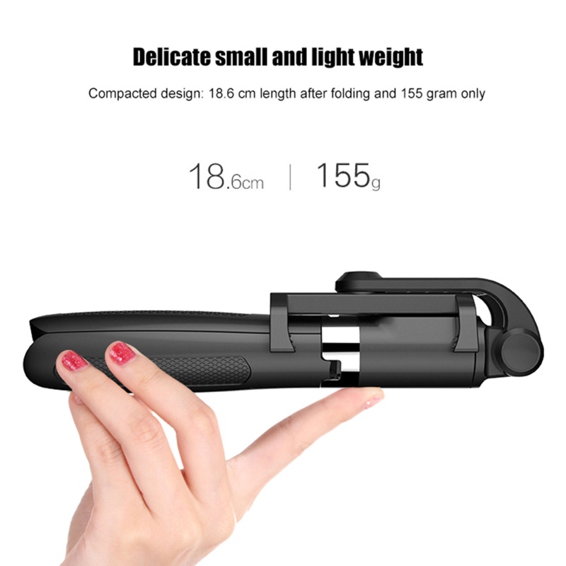 Giá Đỡ Ba Chân Chụp Ảnh Tự Sướng Bluetooth Không Dây Thông Dụng Kèm Điều Khiển Từ Xa