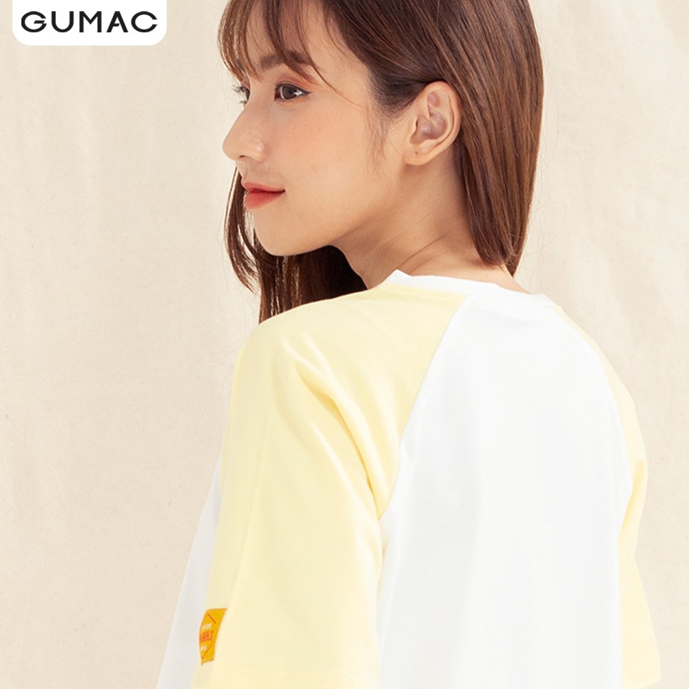 [Mã WABRGU100 giảm 15% đơn 249K tối đa 100k] Áo croptop in Take care ATA1073 GUMAC | BigBuy360 - bigbuy360.vn