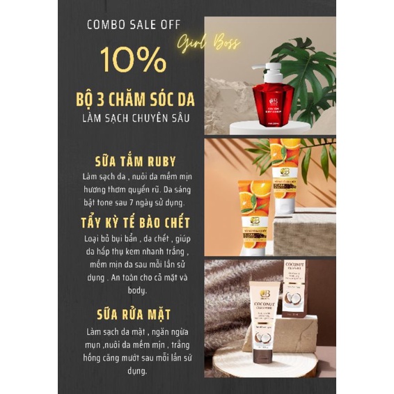 SỮA TẮM TRẮNG DA _ TẨY TBC _ SỮA RỬA MẶT COCONUT