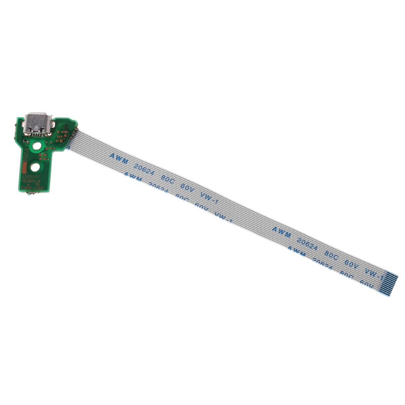 Mạch Cổng Sạc Usb Cho Tay Cầm Điều Khiển Jds-040 Ps4 Kèm Cáp 12pin