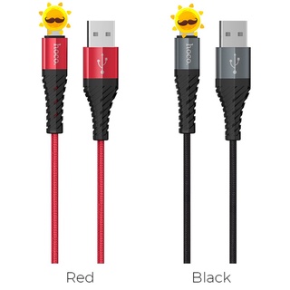 Cáp sạc cho ip hoco x38 dây dù 1m