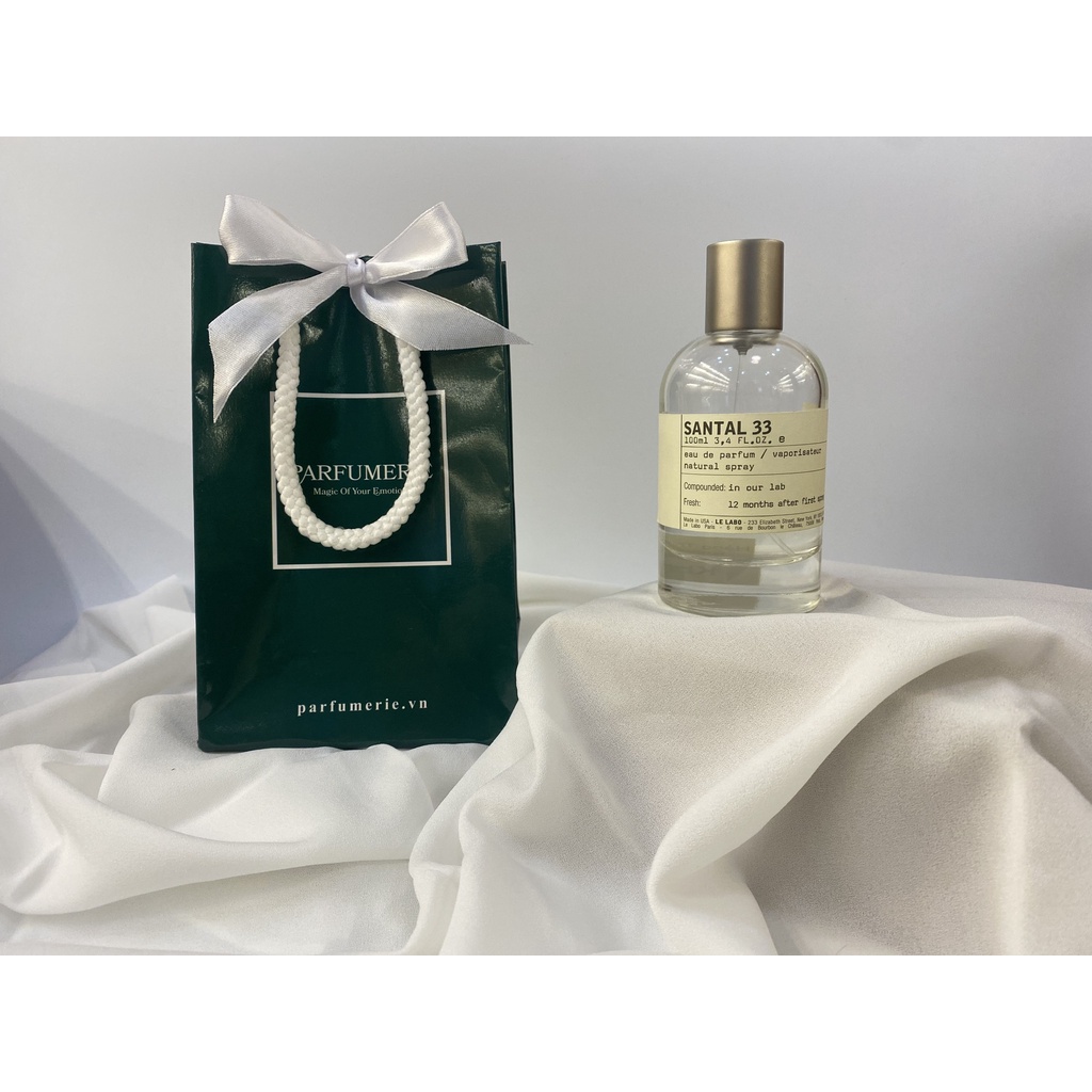 Nước hoa Le Labo Santal 33 hương gỗ tươi mới, mạnh mẽ, cá tính