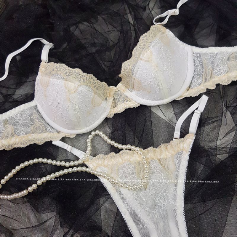 [G004] Eliza set-  Set áo lót có gọng co giãn có mút mỏng | BigBuy360 - bigbuy360.vn