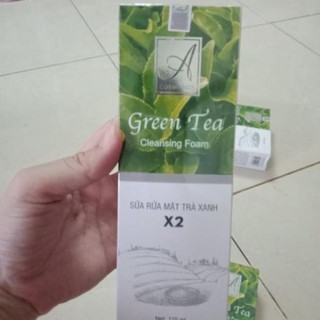 Sữa rửa mặt trà xanh X2