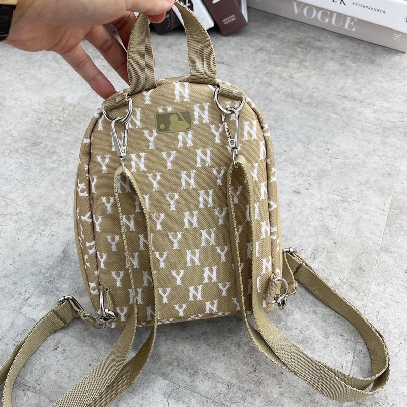 Balo MiNi N.Y hoạ tiết monogram  ( xuất dư