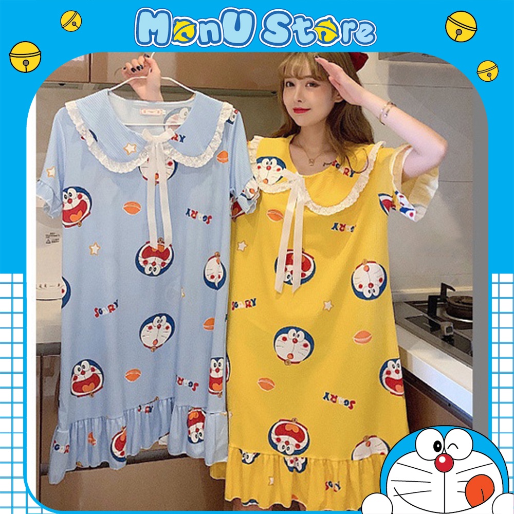 Đầm tiểu thư hình DORAEMON DOREMON dễ thương cute MON0050