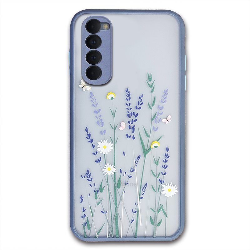 Ốp điện thoại hình máy ảnh có nút màu tương phản cho oppo reno4 pro 4g