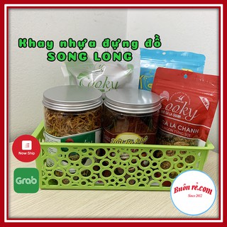 Khay nhựa Hàn Quốc SONG LONG 2336 đựng đồ sắp xếp đồ vật gọn gàng Buôn Rẻ 01063