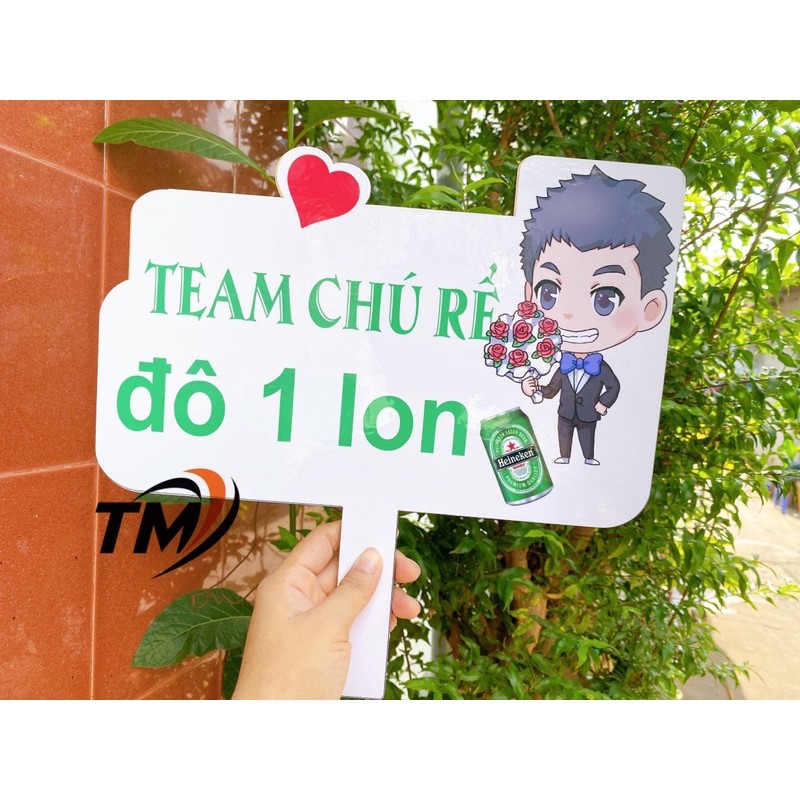 (Free thiết kế) HAGTAG GỖ DÁN DECAL IN THEO YÊU CẦU