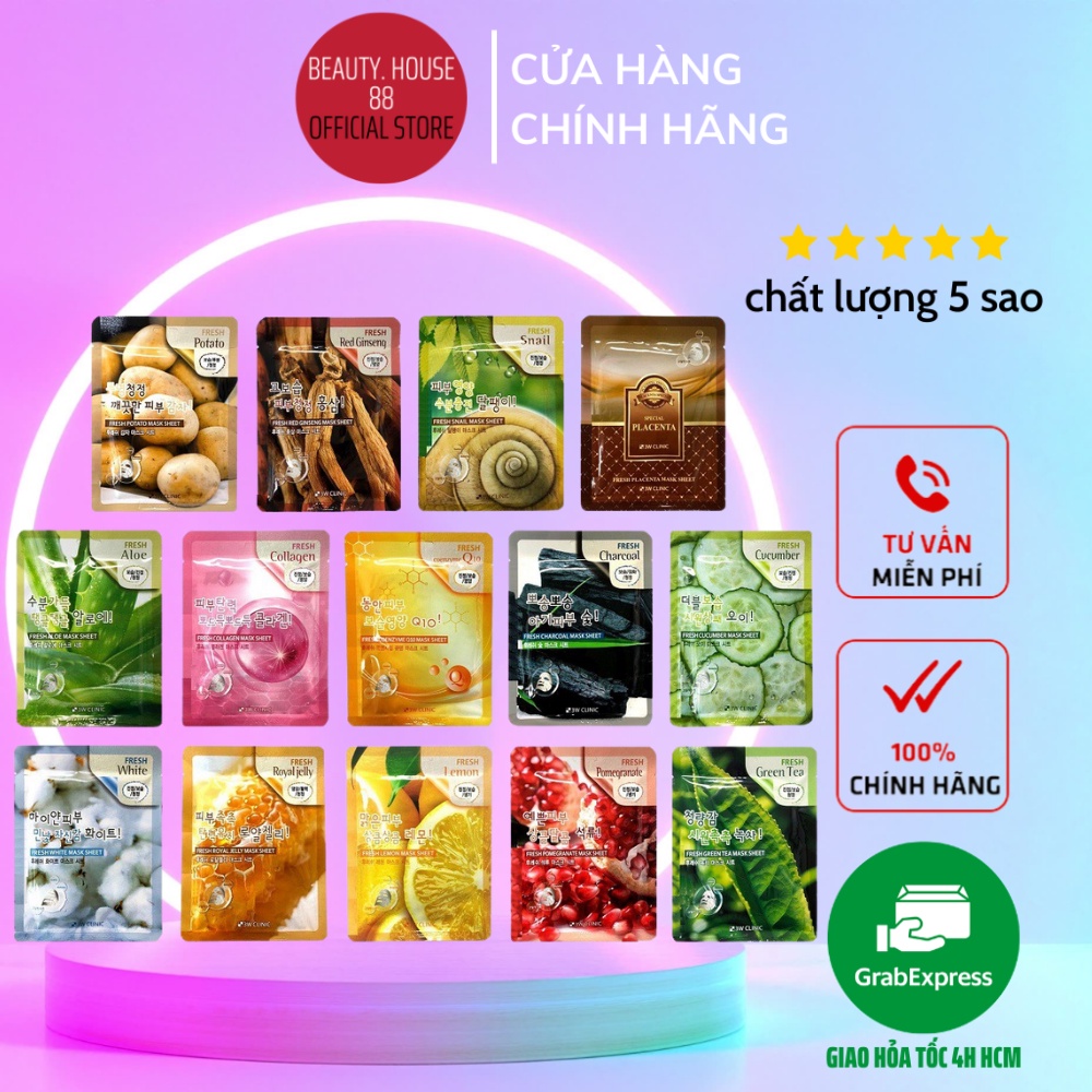 Mặt Nạ 3W Clinic Hàn Quốc