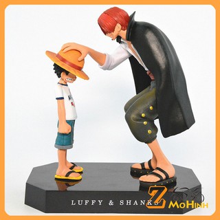 Mô hình One Piece Hồi ức Shanks & Luffy Mũ Rơm cao 18cm | Z SHOP