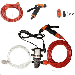 Bộ Máy bơm tăng áp lực nước mini rửa xe tải ,ô tô.xe máy ,tưới cây, có vòi công sức lớn