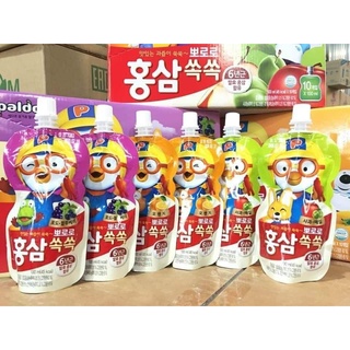 Nước Hồng Sâm Trái Cây Paldo Pororo Hàn Quốc cho bé