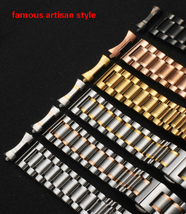 Dây Đeo Đồng Hồ Bằng Thép Không Gỉ 18mm 20mm 22mm 16mm
