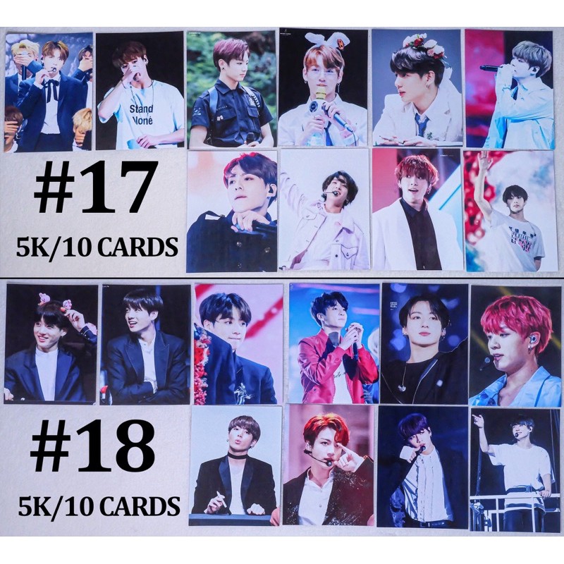 (Có sẵn) Sale set card JUNGKOOK BTS giá rẻ | BigBuy360 - bigbuy360.vn
